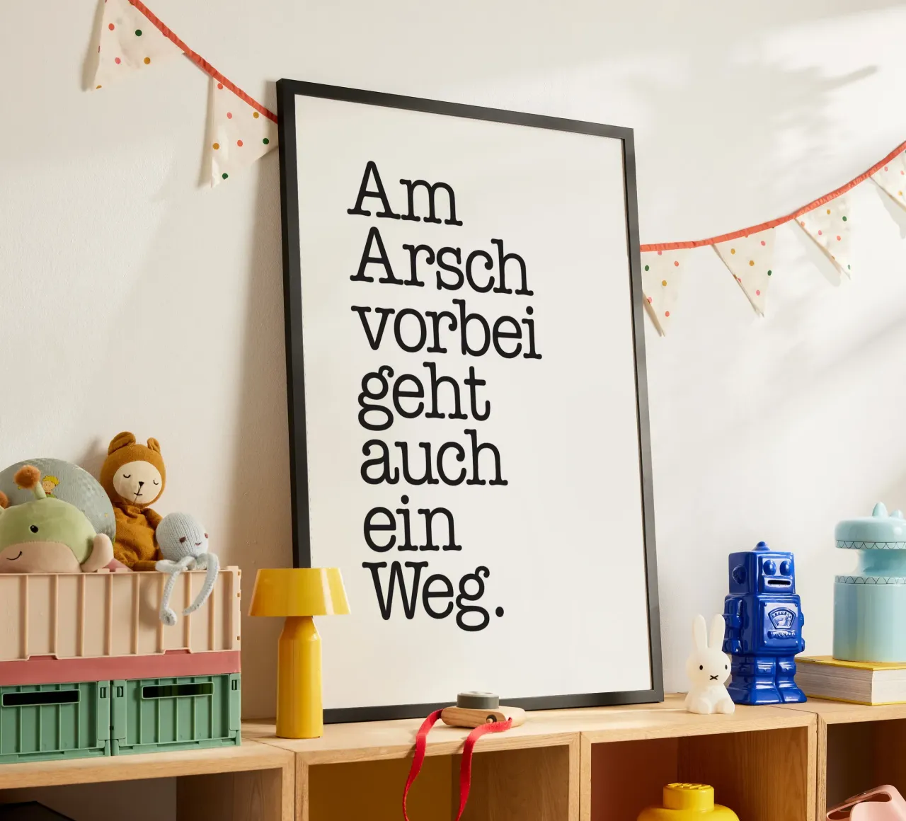 il y a un chemin qui passe par le cul poster de Kavanga