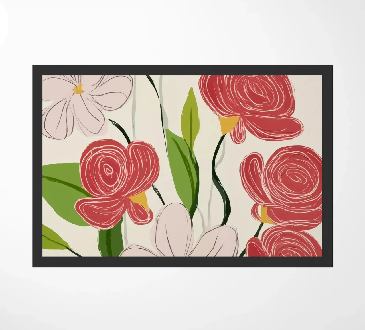 Bloom Harmony doormat by Luca