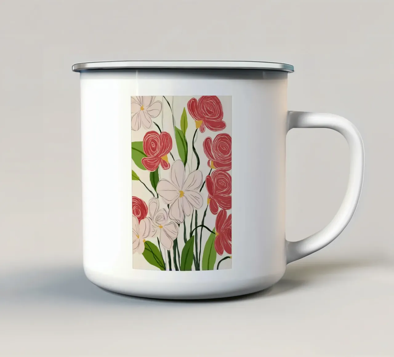 Bloom Harmony tazza in smalto da Luca