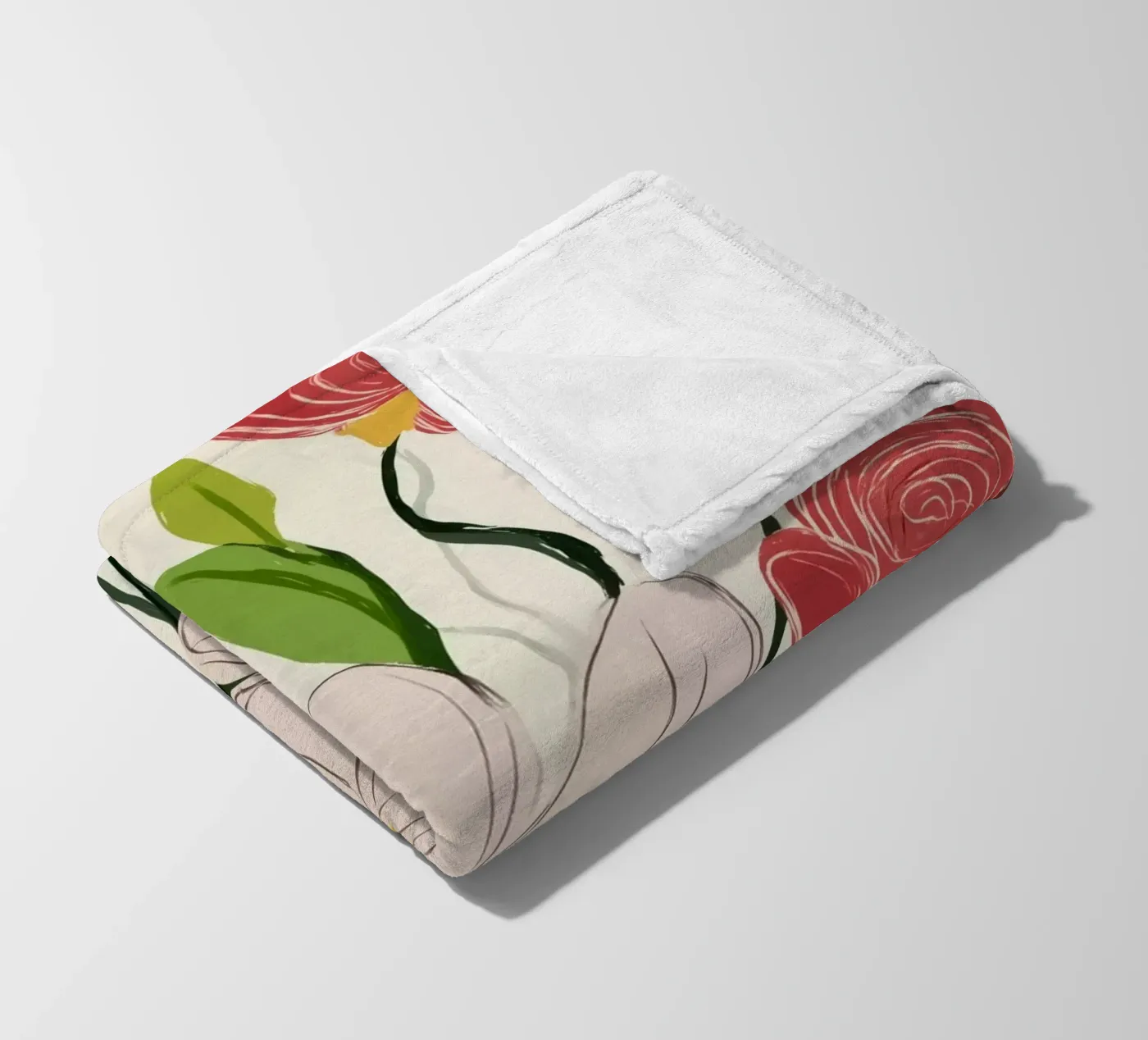 Bloom Harmony Fleecedecke von Luca