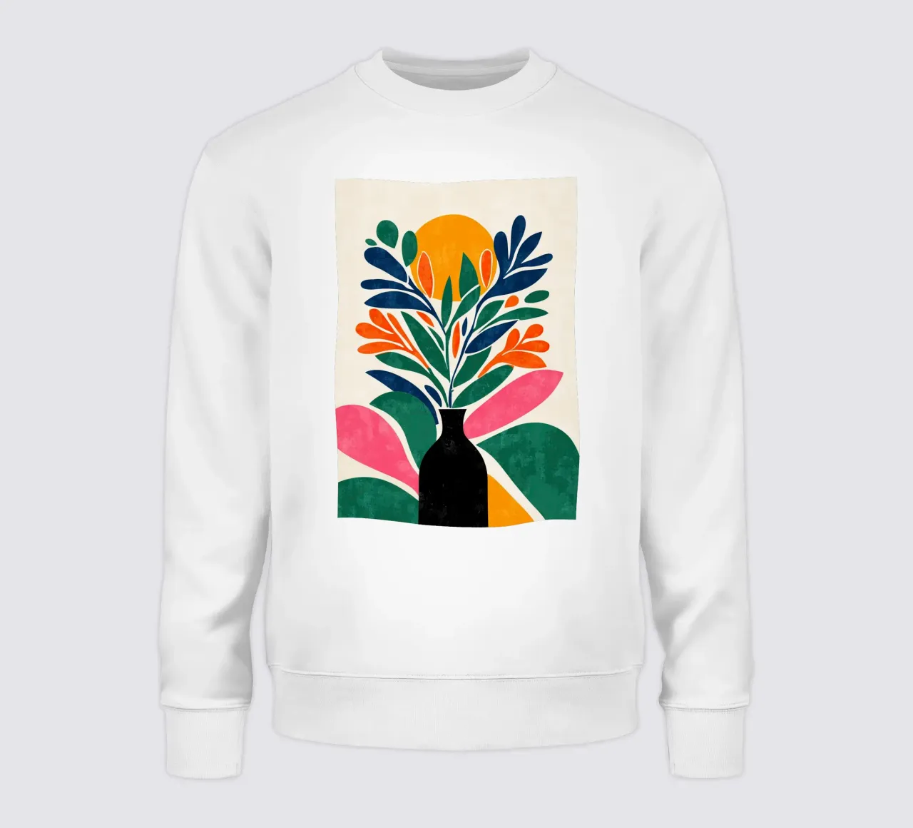 Abstract Botany felpa da Luca