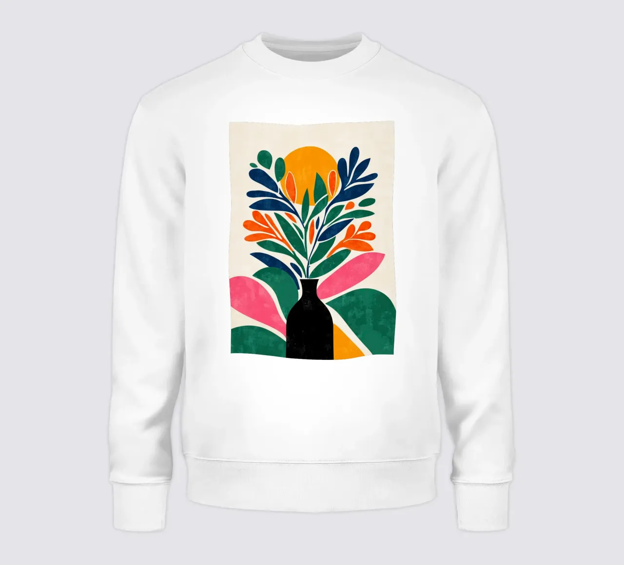 Abstract Botany felpa da Luca