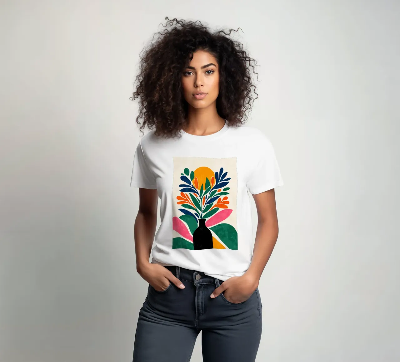 Abstract Botany t-shirt da Luca