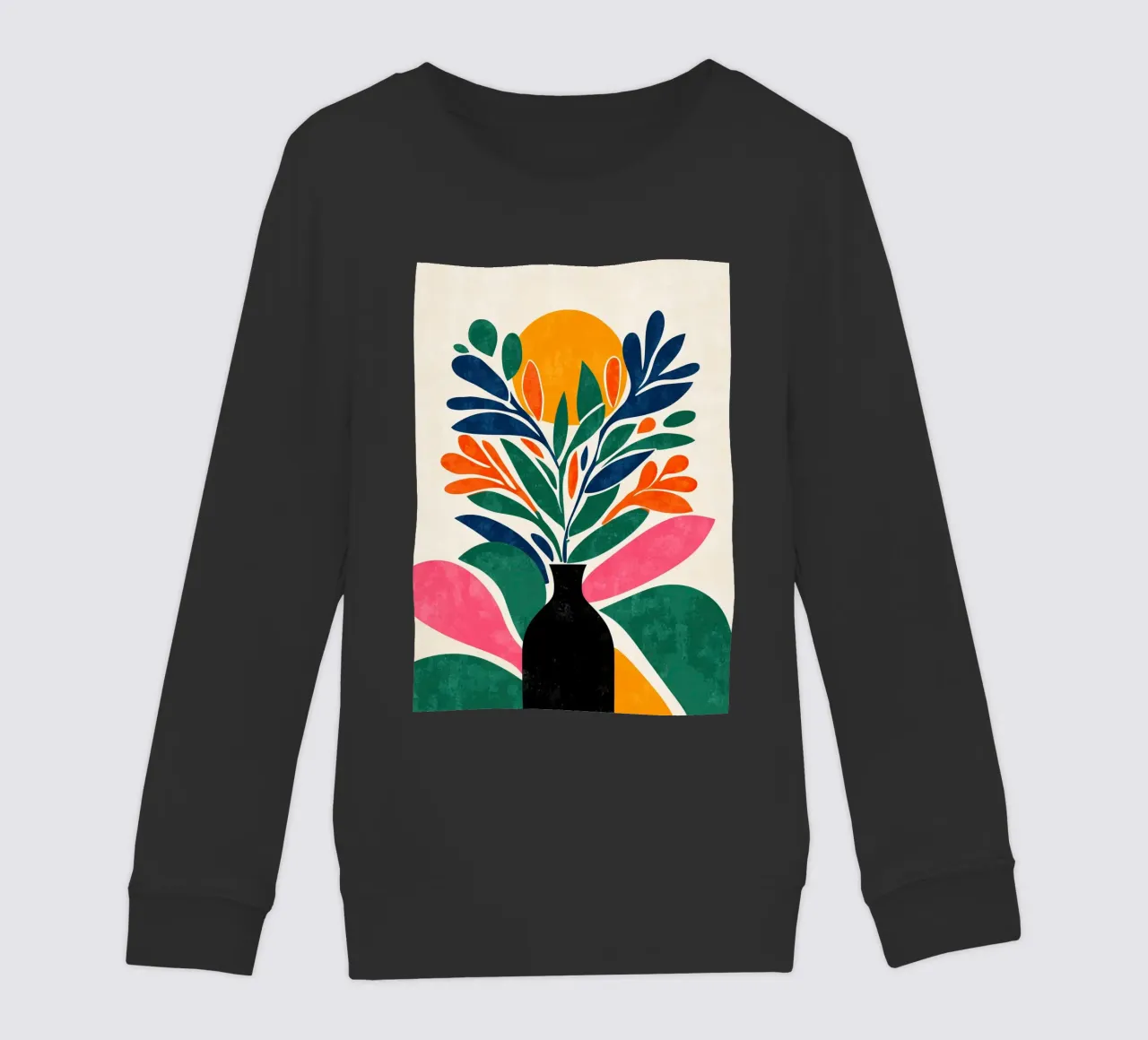 Abstract Botany felpa bambino da Luca