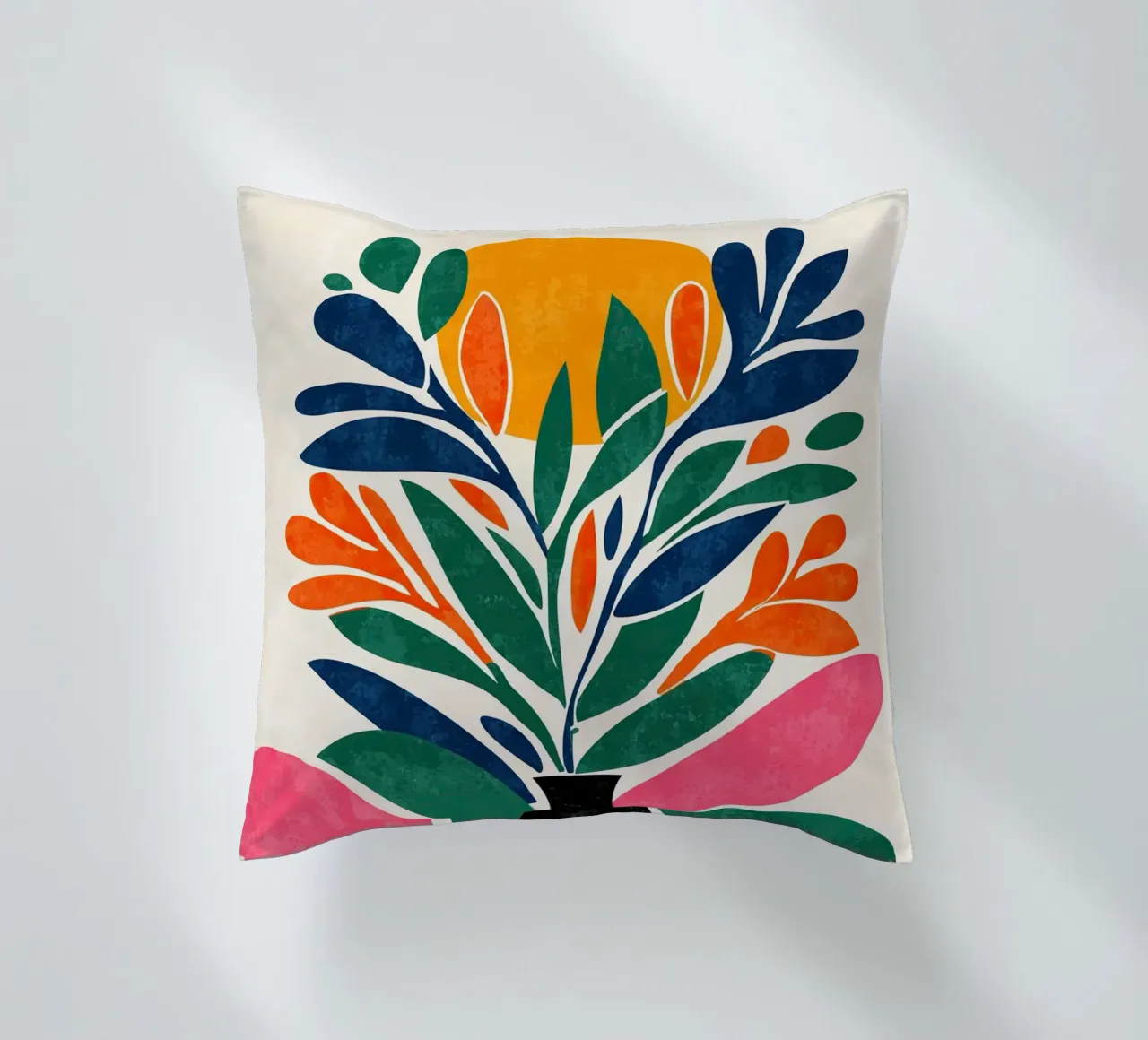 Abstract Botany cuscino da Luca