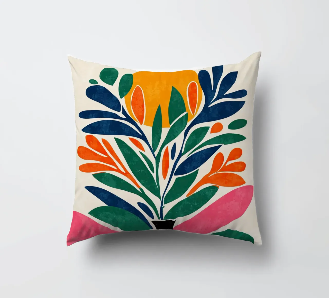 Abstract Botany cuscino da Luca