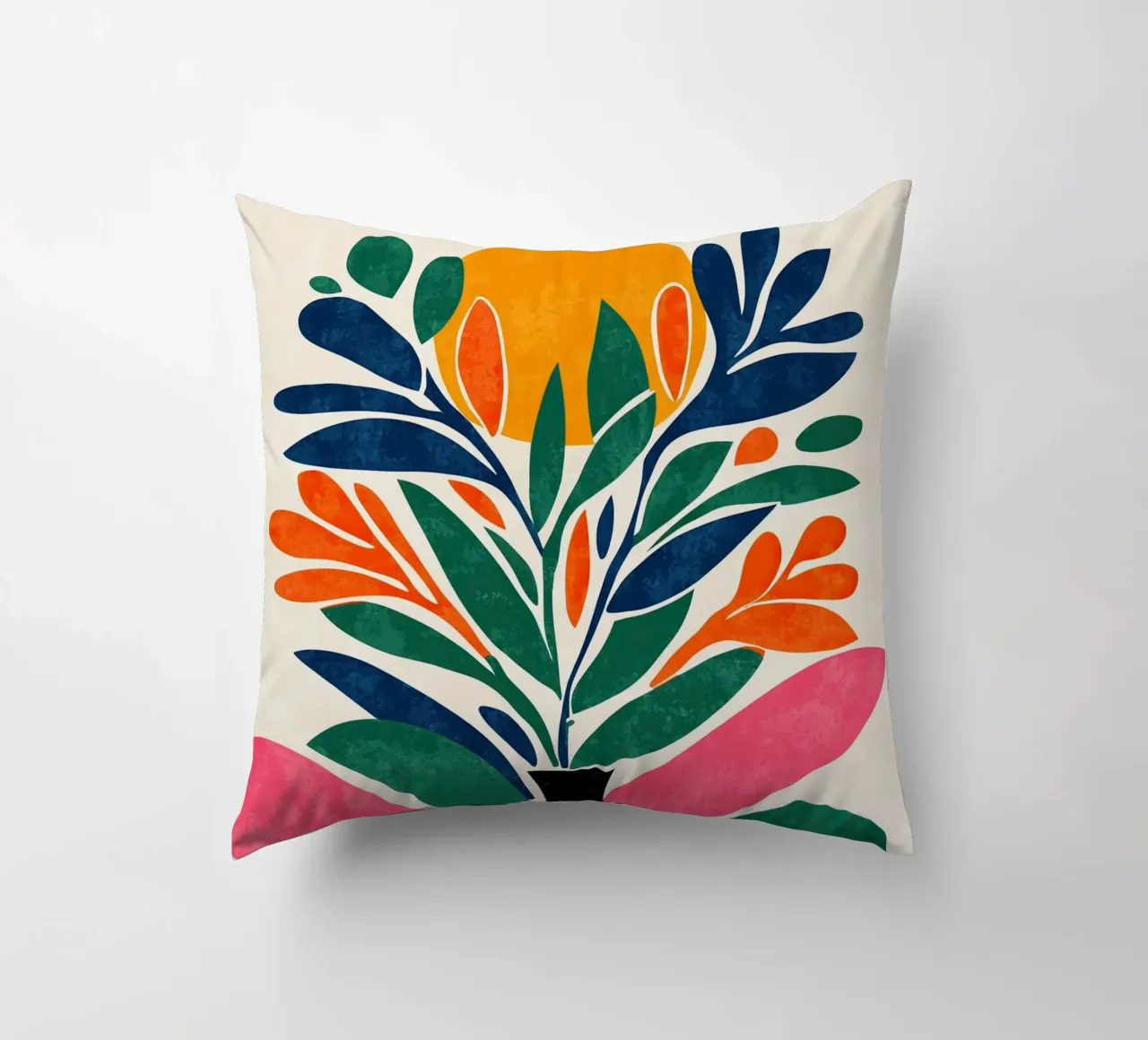 Abstract Botany cuscino da Luca