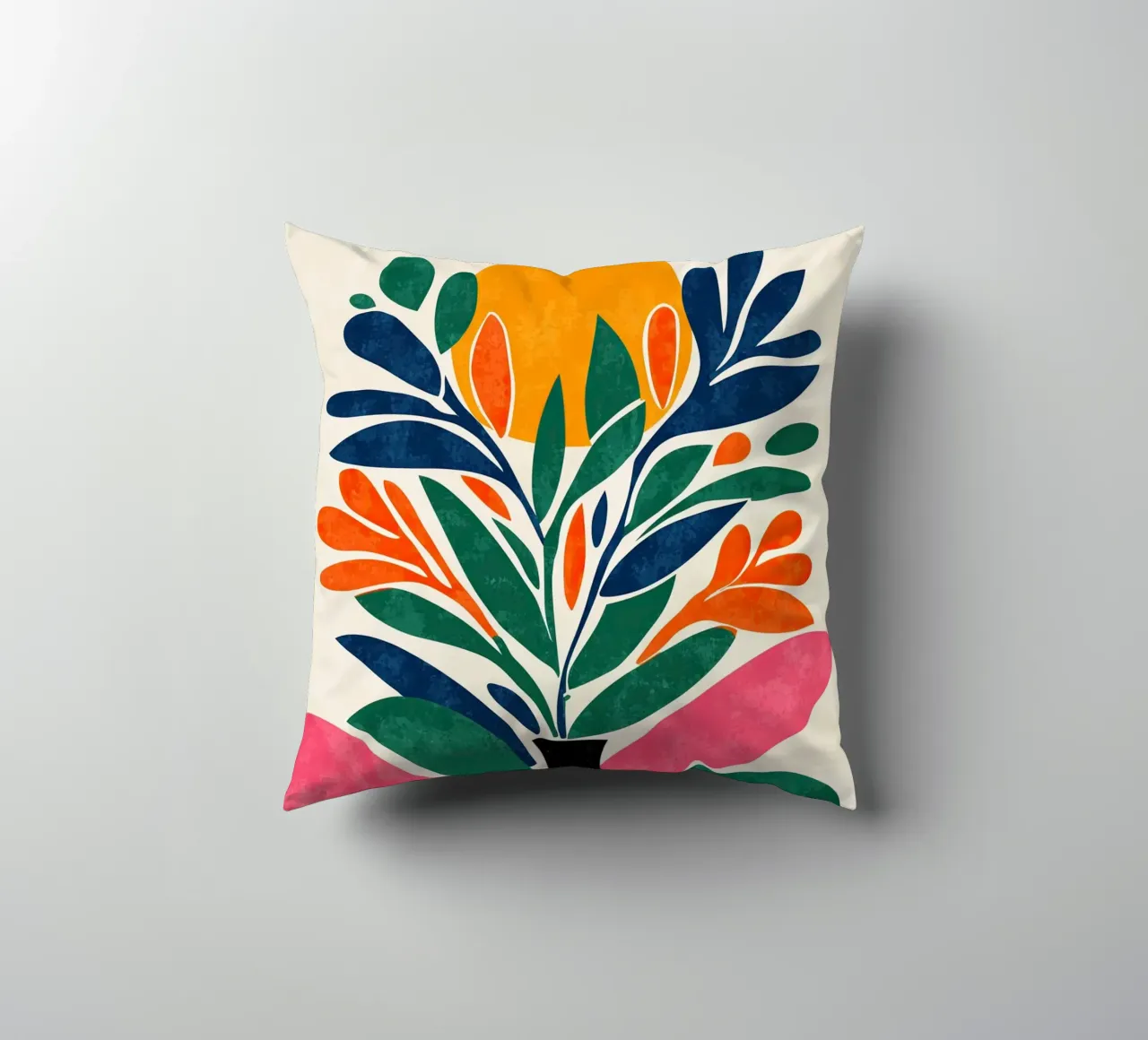 Abstract Botany cuscino da Luca