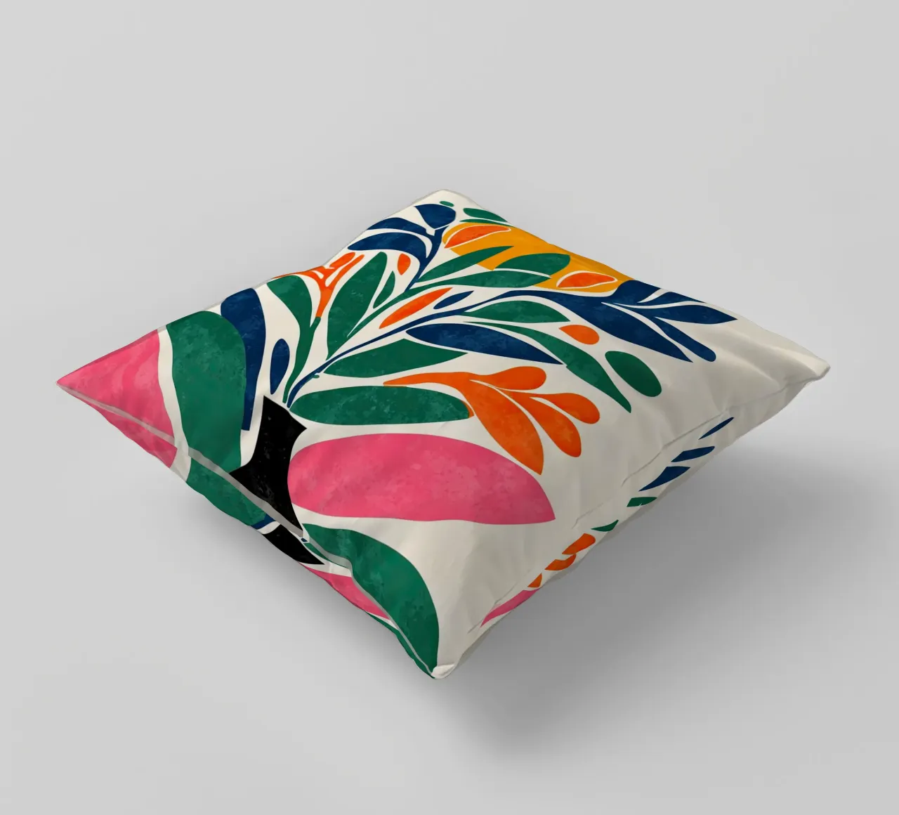 Abstract Botany cuscino da Luca