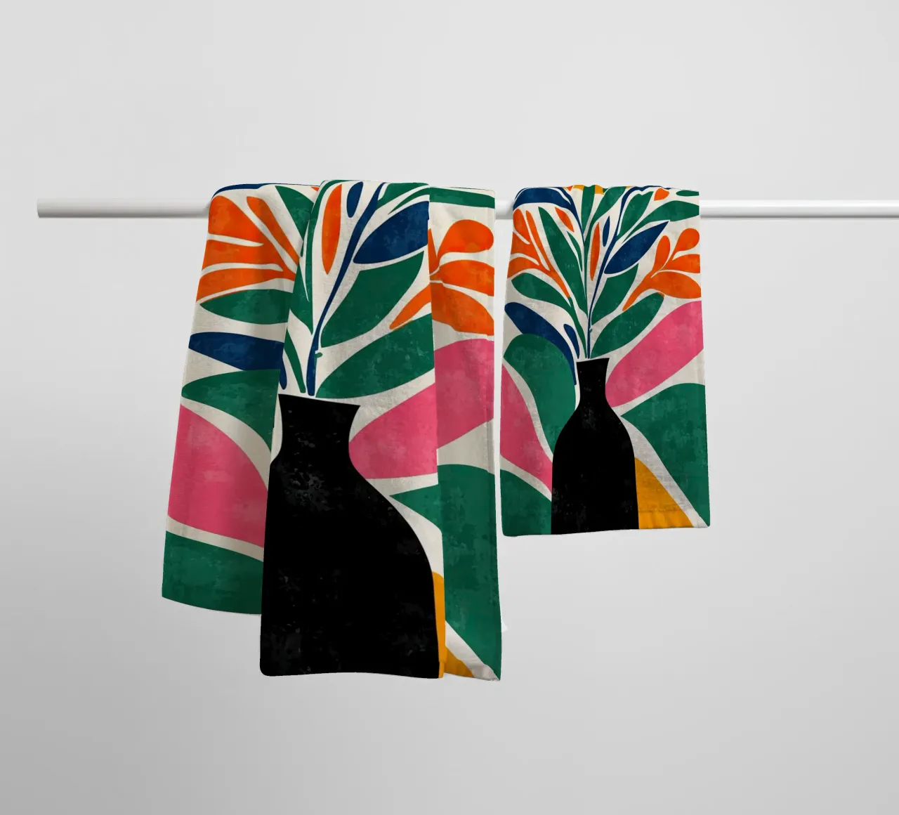 Abstract Botany asciugamano da bagno da Luca