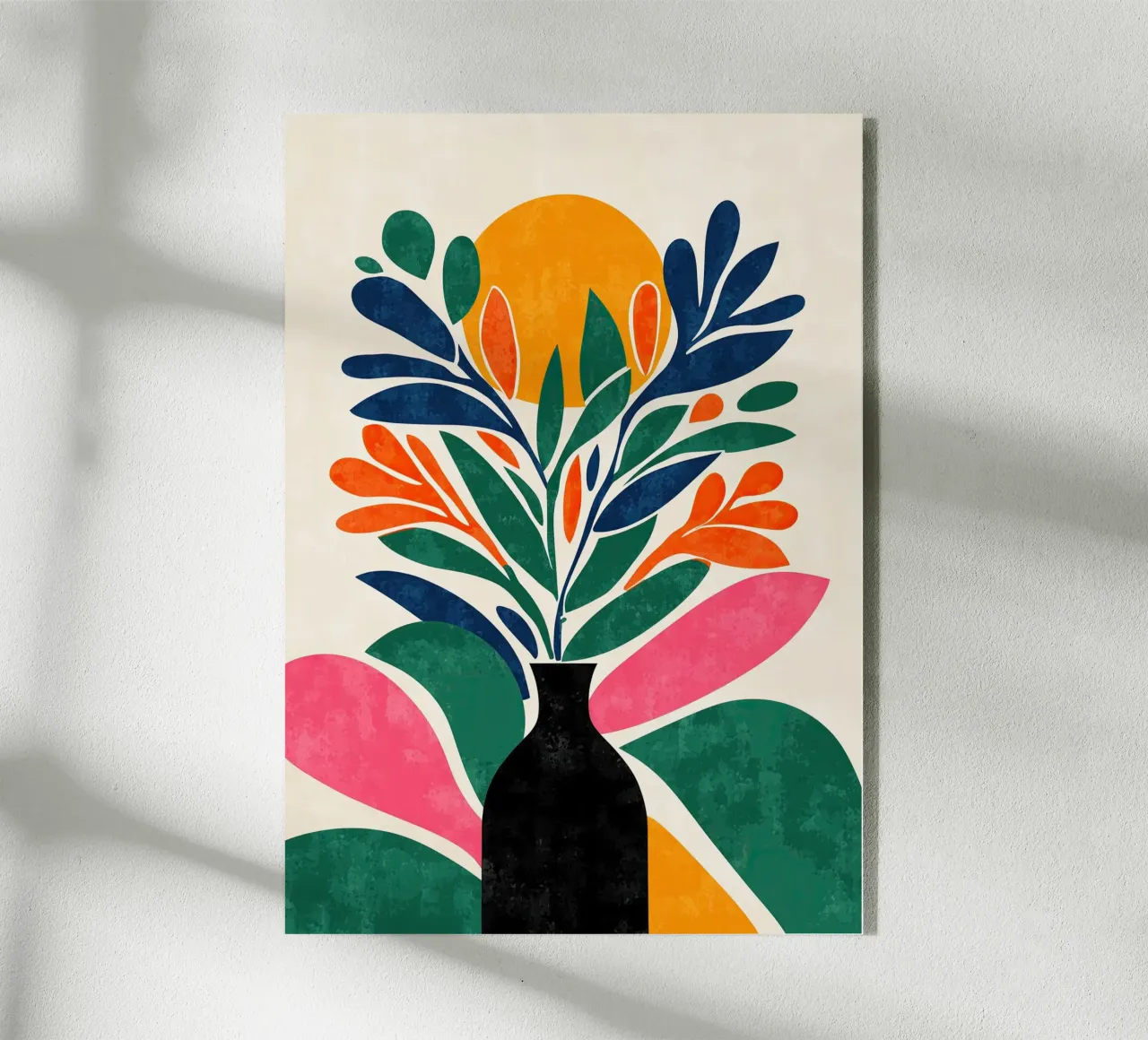 Abstract Botany plexiglass da Luca