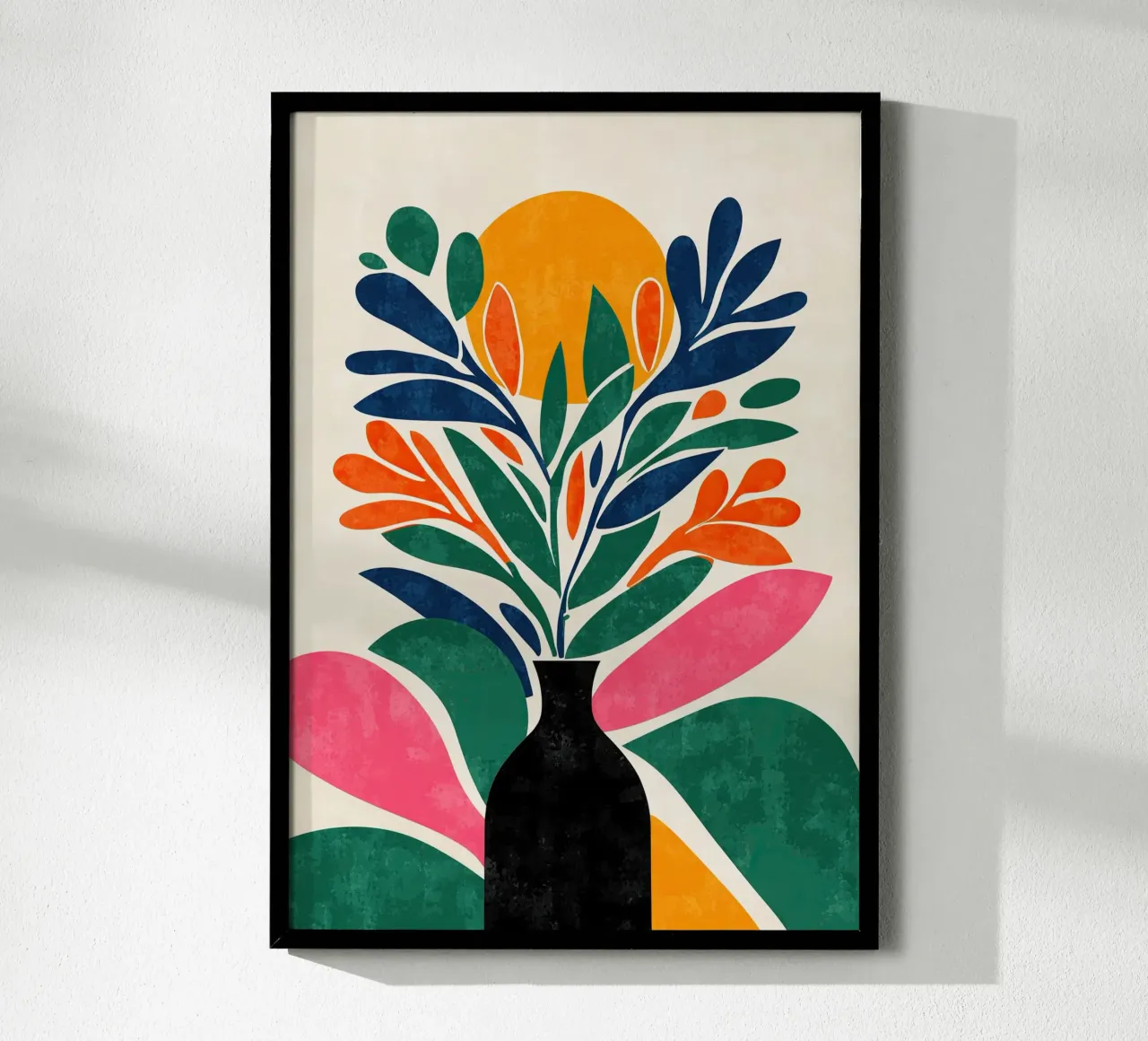 Abstract Botany carta hahnemühle da Luca