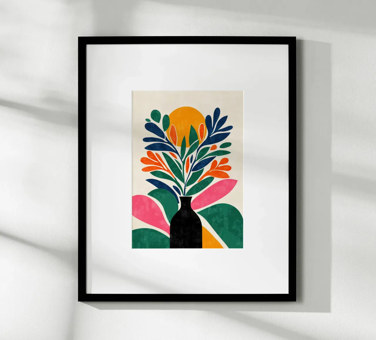 Abstract Botany carta hahnemühle da Luca