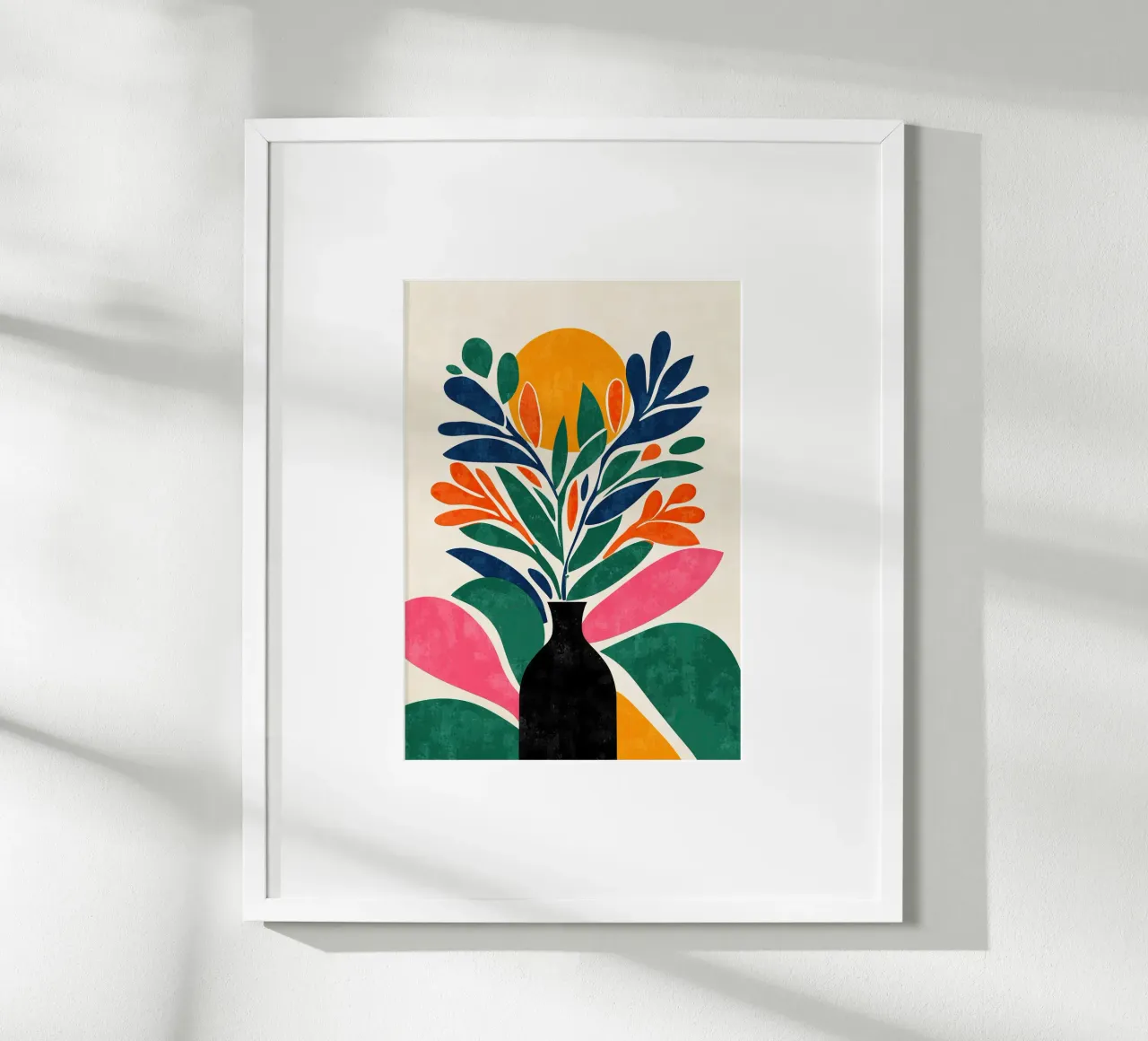 Abstract Botany carta hahnemühle da Luca