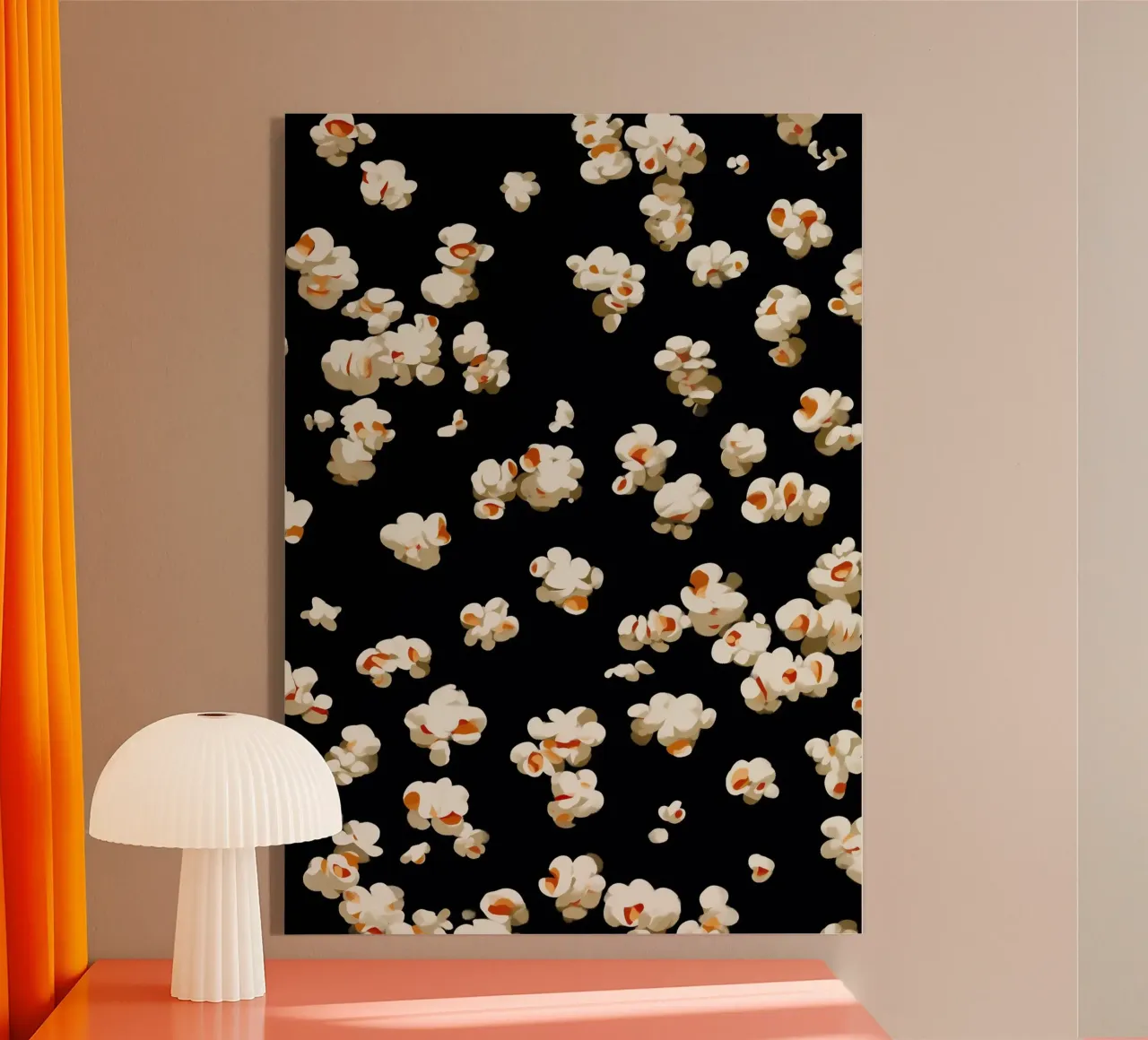 Midnight Popcorn acrylic glass by Luca