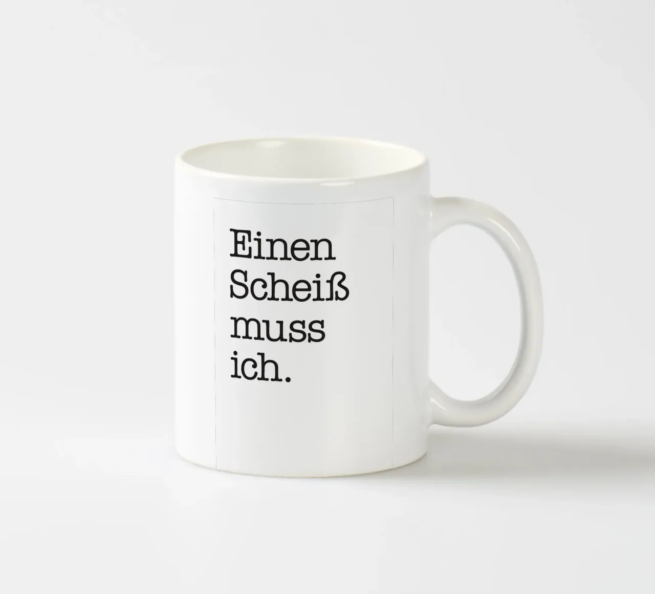 Non devo fare un cazzo tazza in ceramica da Kavanga