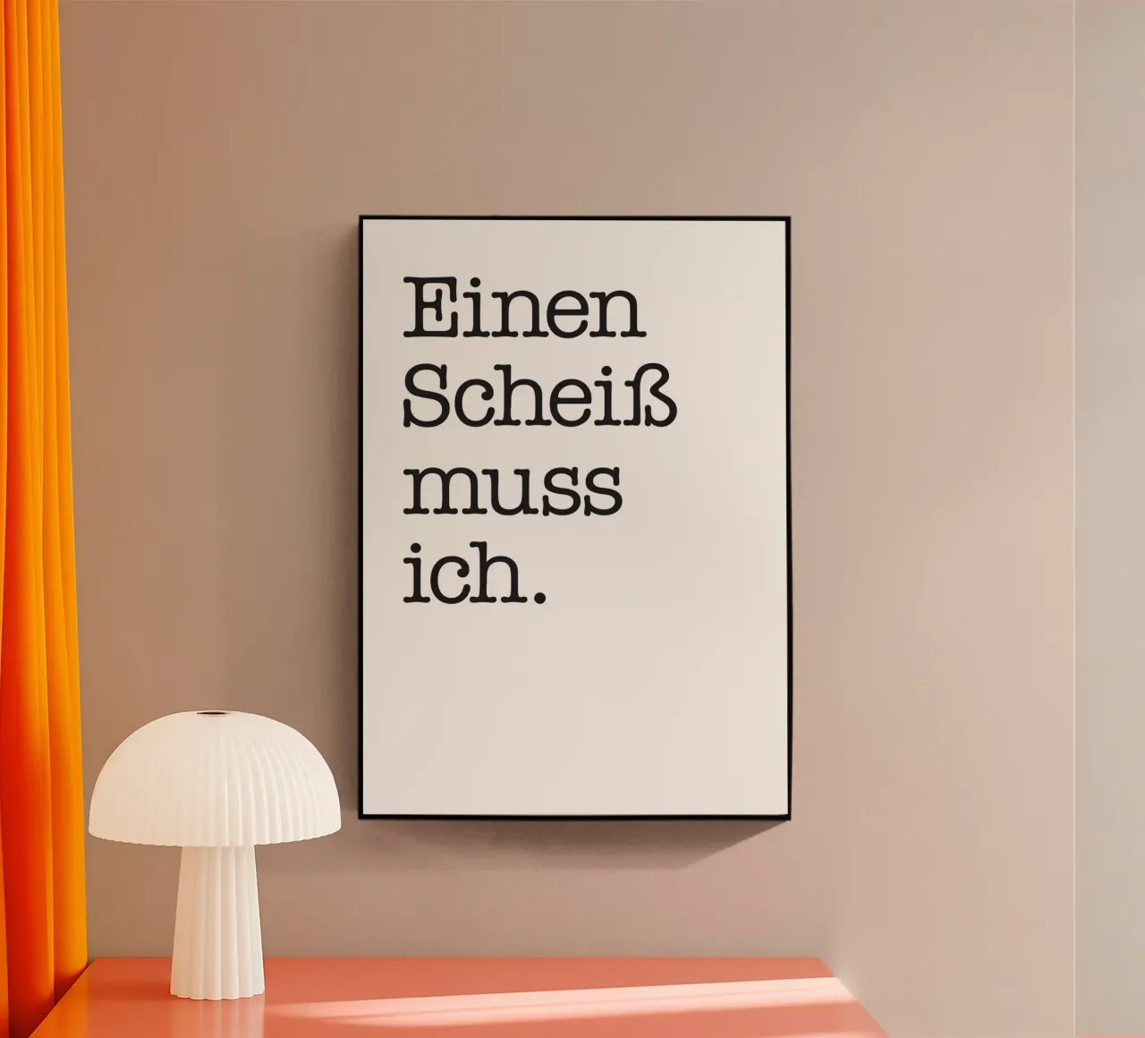 Non devo fare un cazzo plexiglass da Kavanga