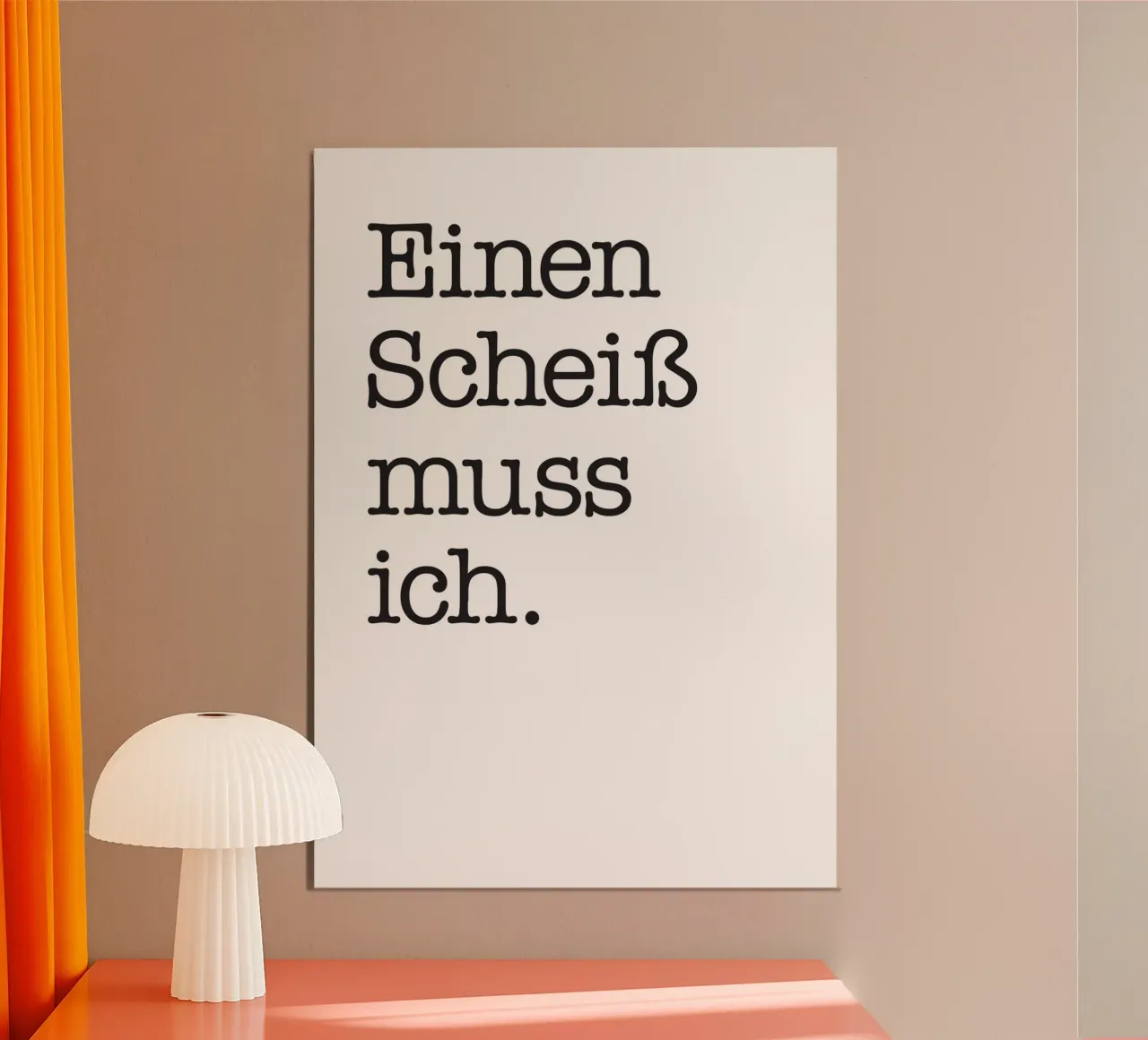 Non devo fare un cazzo carta hahnemühle da Kavanga