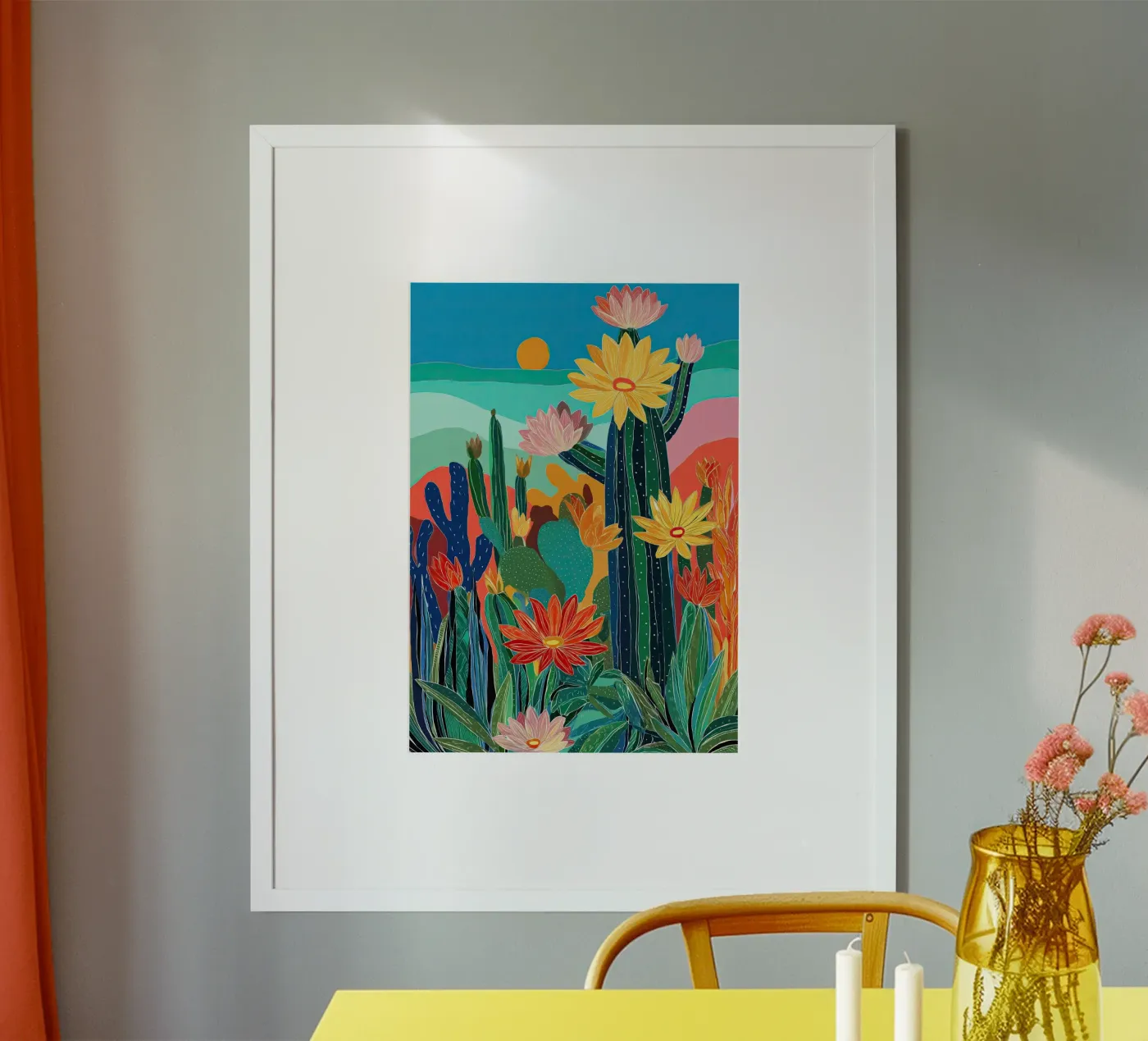 Desert Bloom I poster da Luca