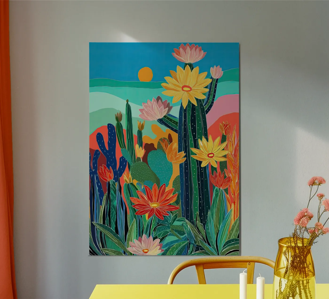 Desert Bloom I poster da Luca