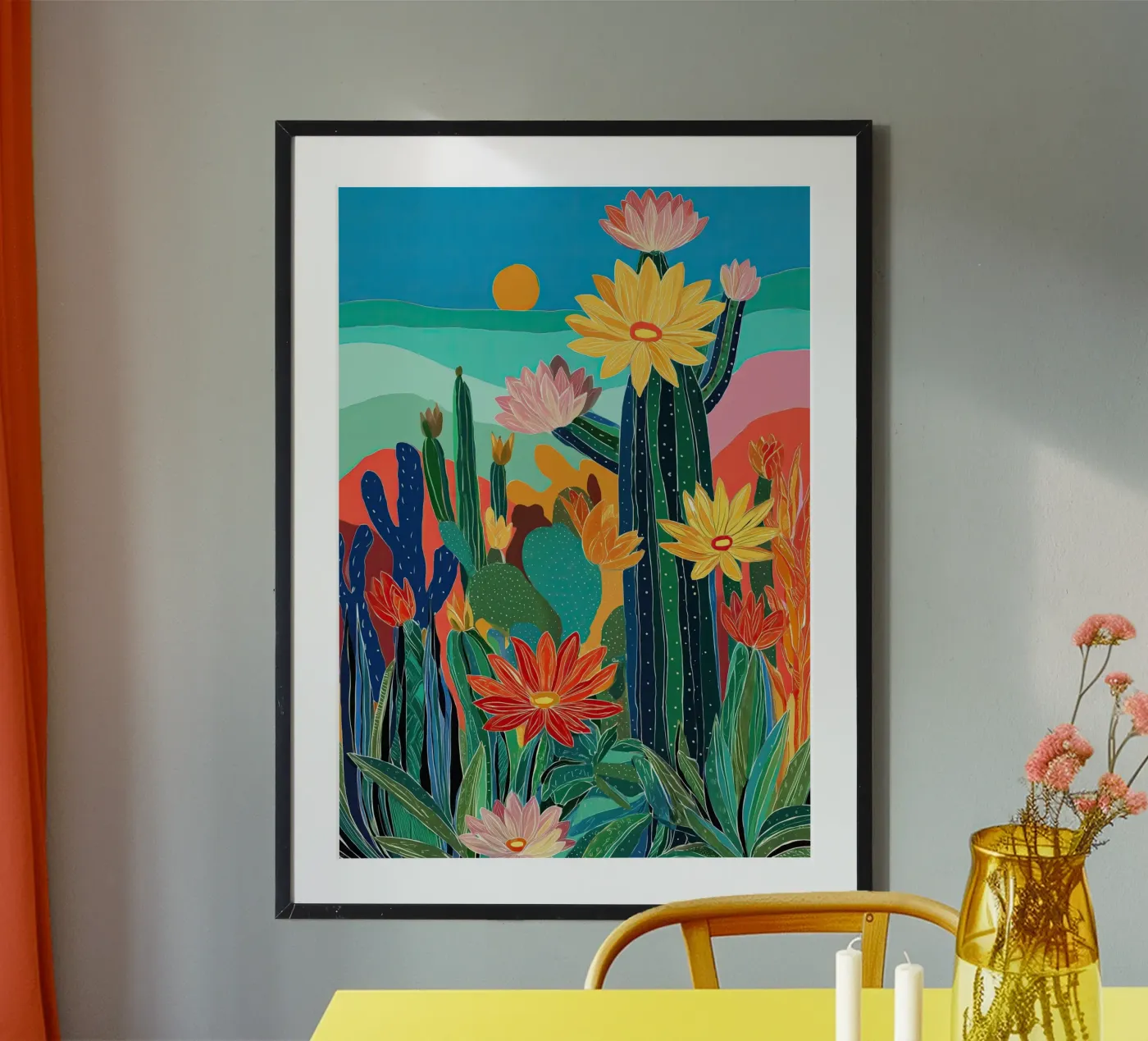 Desert Bloom I poster da Luca