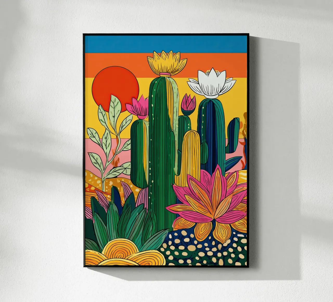 Desert Bloom III plexiglass da Luca