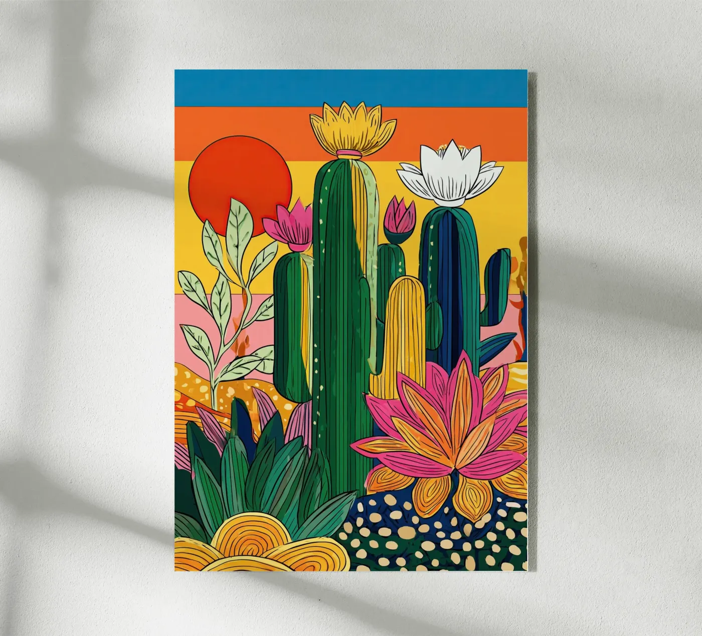 Desert Bloom III acrylic glass by Luca