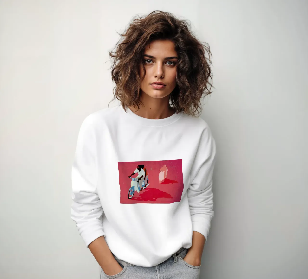 Scooter sweatshirt van Andy Bridge