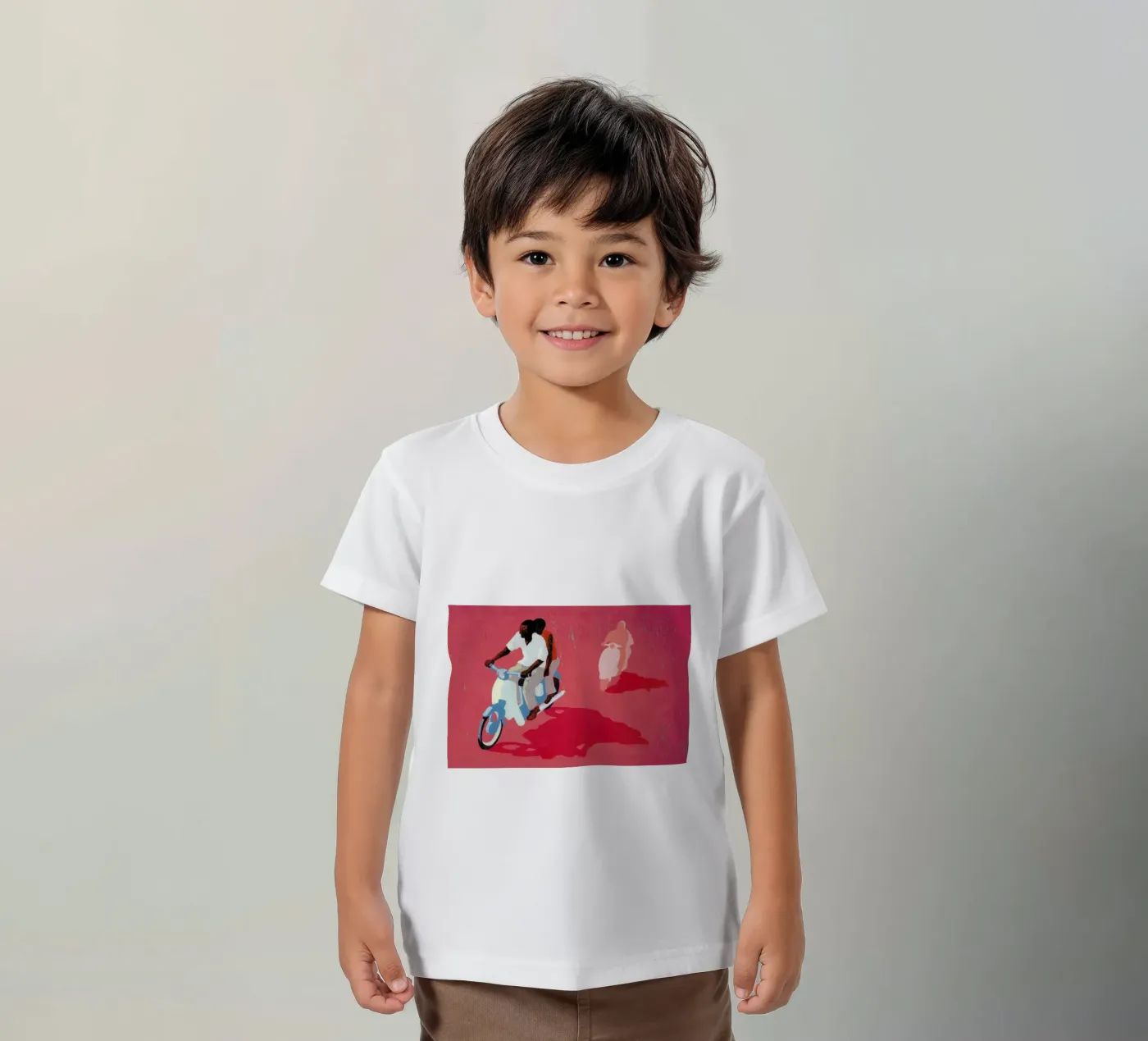 Scooter t-shirt bambini da Andy Bridge
