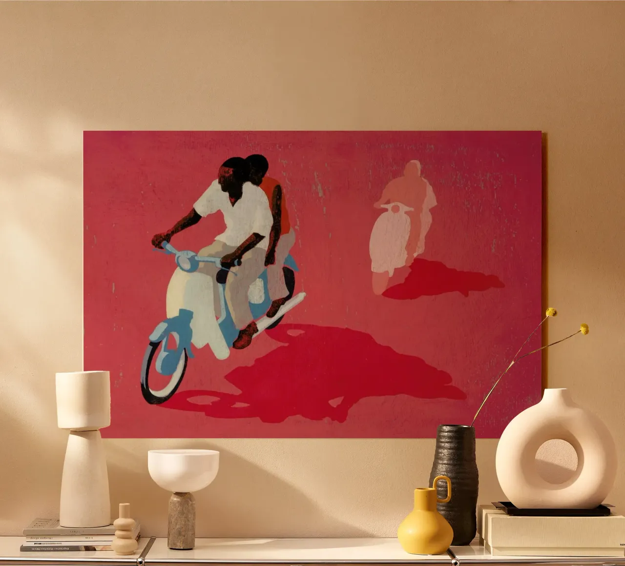 Scooter plexiglass da Andy Bridge