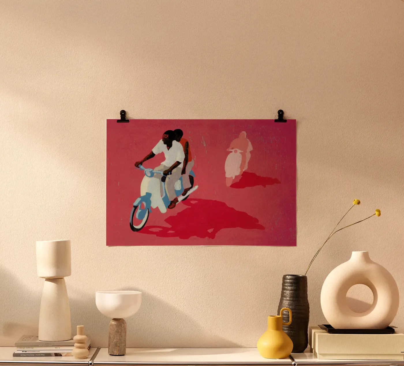 Scooter poster by Andy Bridge