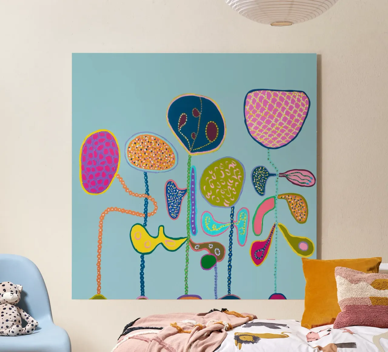 Bliss-Blu chiaro plexiglass da Helen Joynson