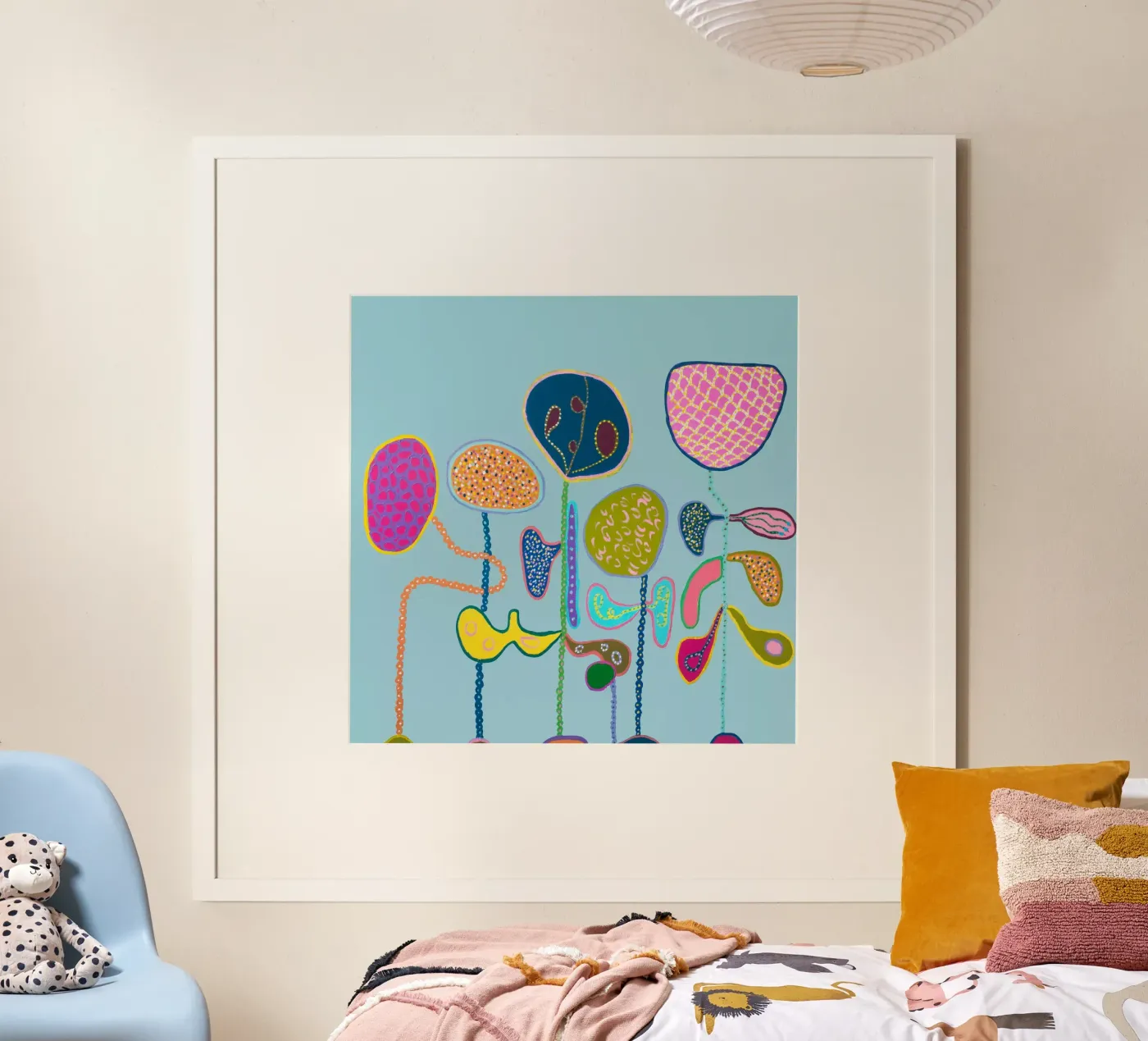 Bliss-Light Blue poster de Helen Joynson