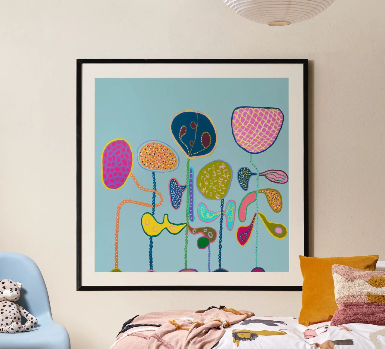 Bleu clair poster de Helen Joynson