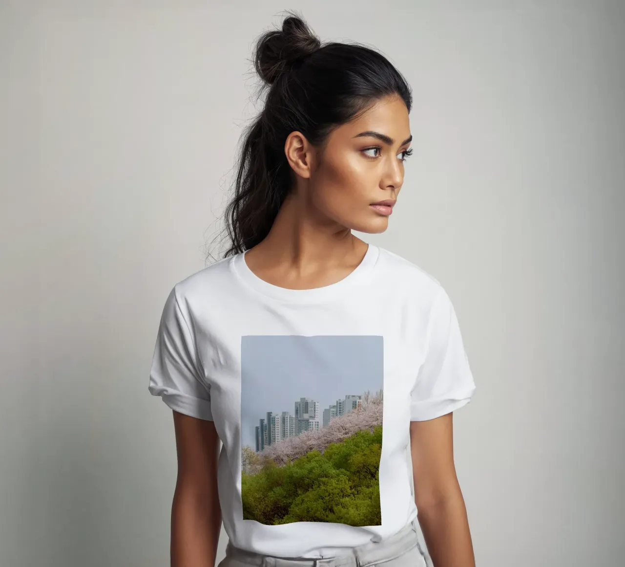 Strati di natura a Seul, Corea del Sud t-shirt da mbgraphx2