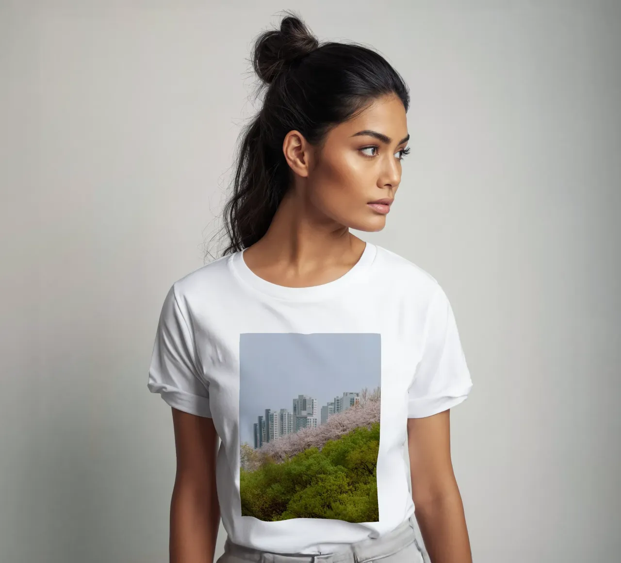Strati di natura a Seul, Corea del Sud t-shirt da mbgraphx2