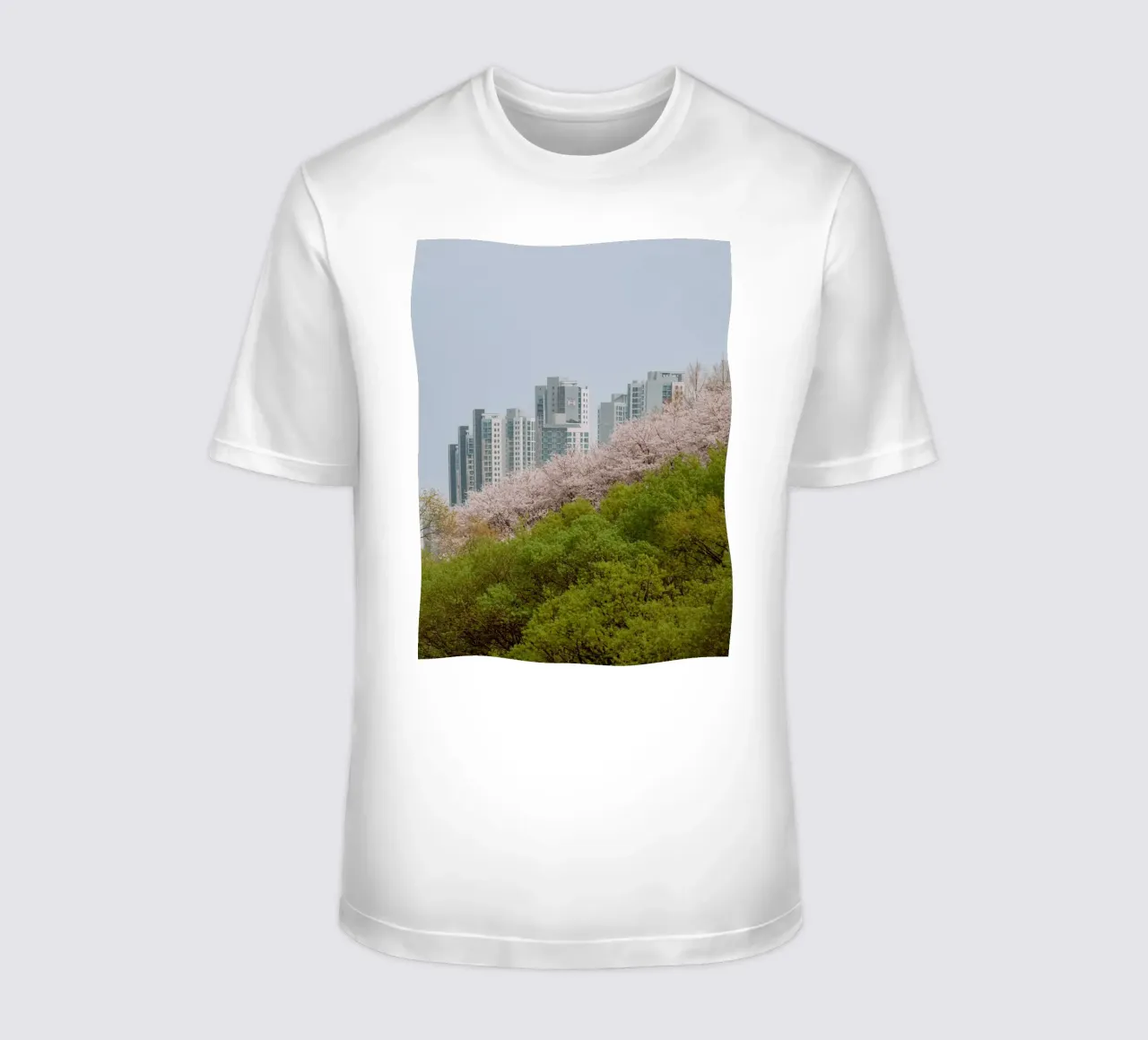 Strati di natura a Seul, Corea del Sud t-shirt da mbgraphx2
