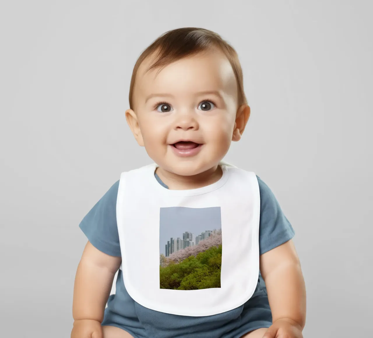 Strati di natura a Seul, Corea del Sud bavaglino da mbgraphx2