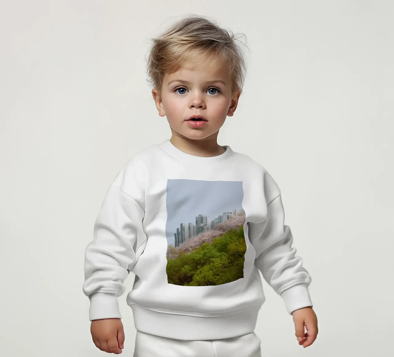 Strati di natura a Seul, Corea del Sud felpa neonato da mbgraphx2