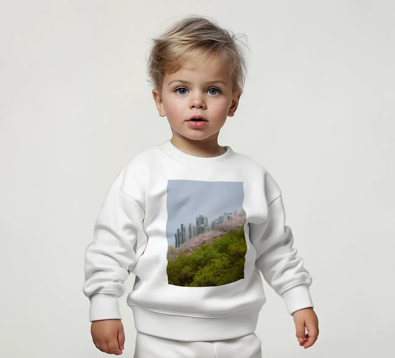 Strati di natura a Seul, Corea del Sud felpa neonato da mbgraphx2