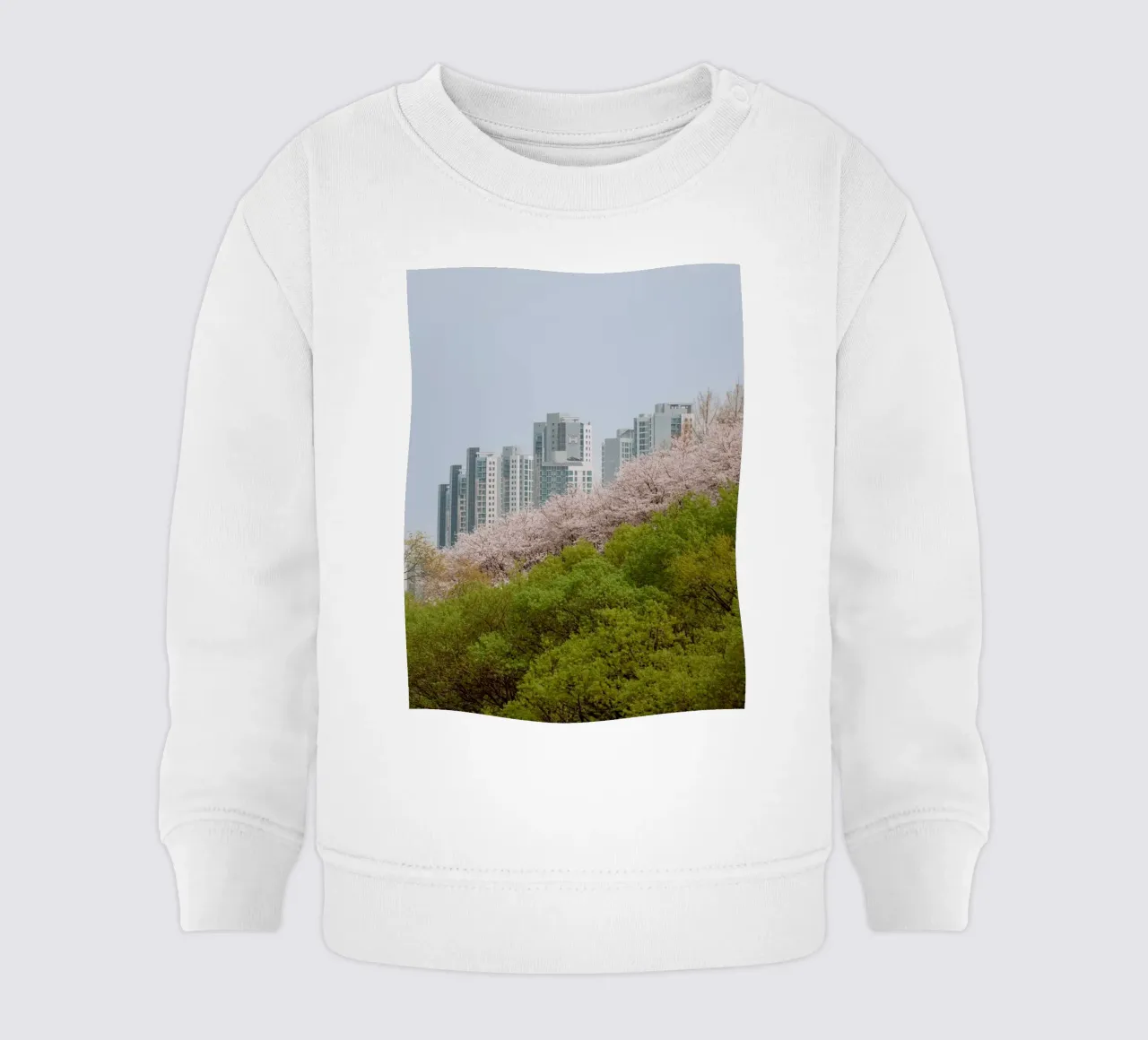 Strati di natura a Seul, Corea del Sud felpa neonato da mbgraphx2