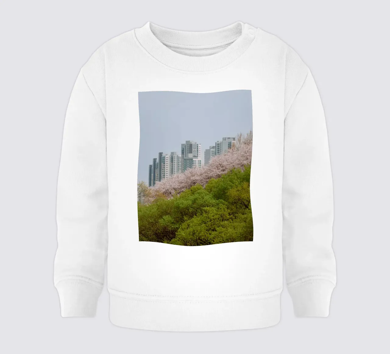 Strati di natura a Seul, Corea del Sud felpa neonato da mbgraphx2