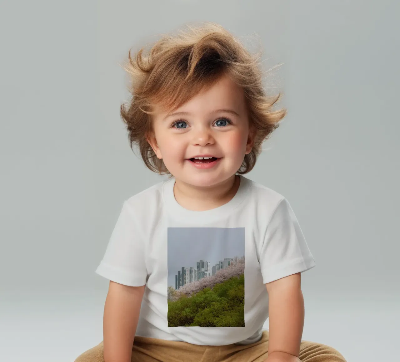 Strati di natura a Seul, Corea del Sud maglietta neonato da mbgraphx2