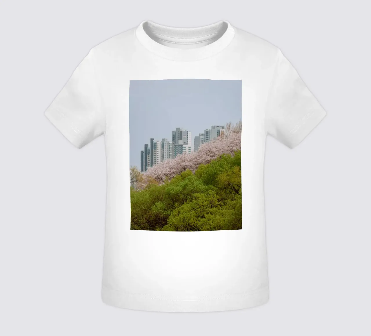 Strati di natura a Seul, Corea del Sud maglietta neonato da mbgraphx2