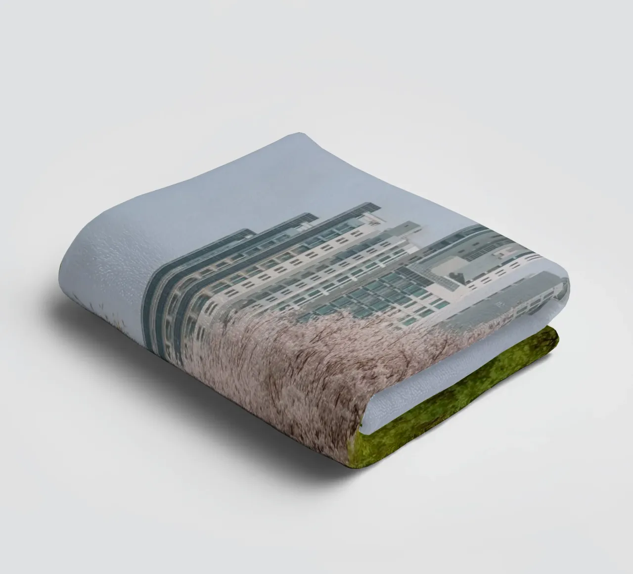 Strati di natura a Seul, Corea del Sud asciugamano da bagno da mbgraphx2