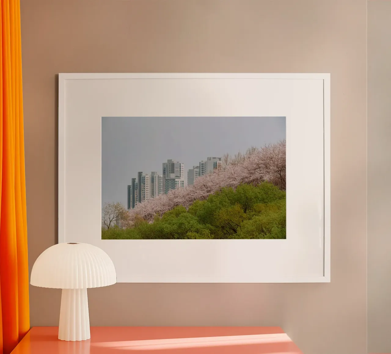 Strati di natura a Seul, Corea del Sud carta hahnemühle da mbgraphx2