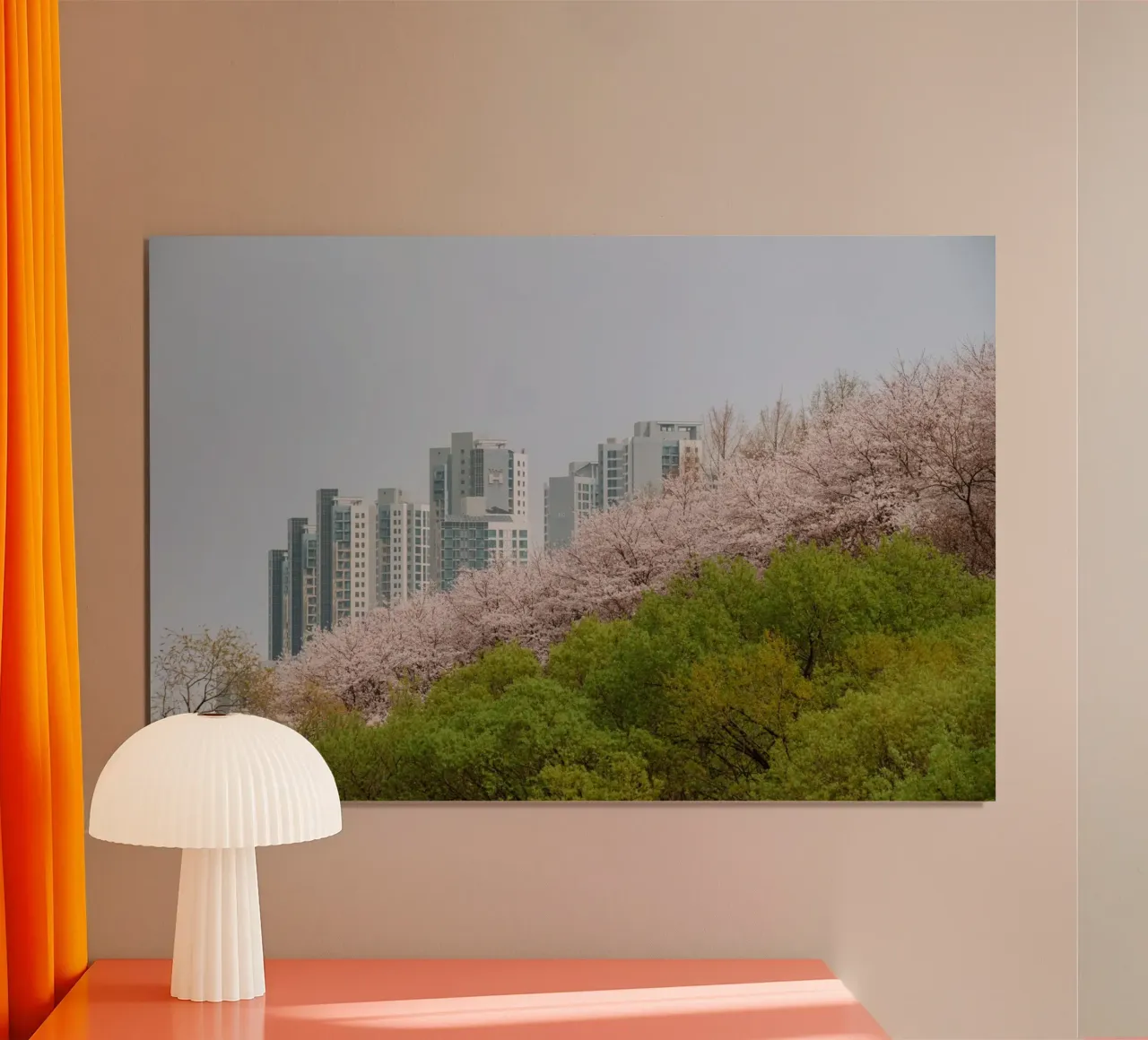 Strati di natura a Seul, Corea del Sud carta hahnemühle da mbgraphx2