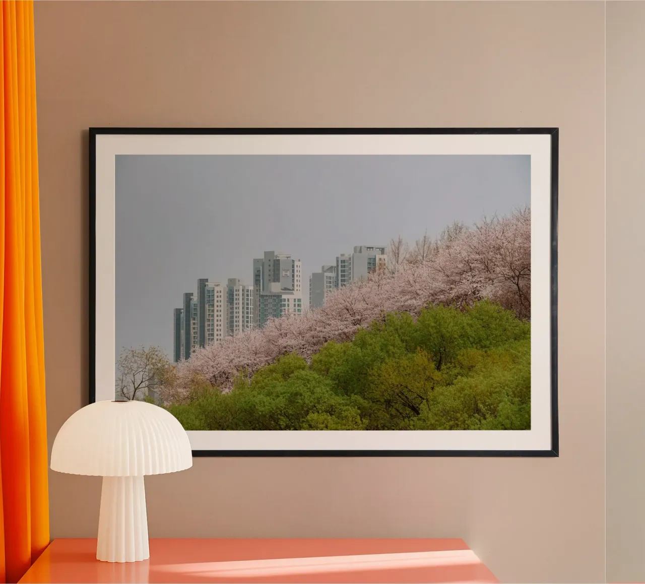 Strati di natura a Seul, Corea del Sud carta hahnemühle da mbgraphx2