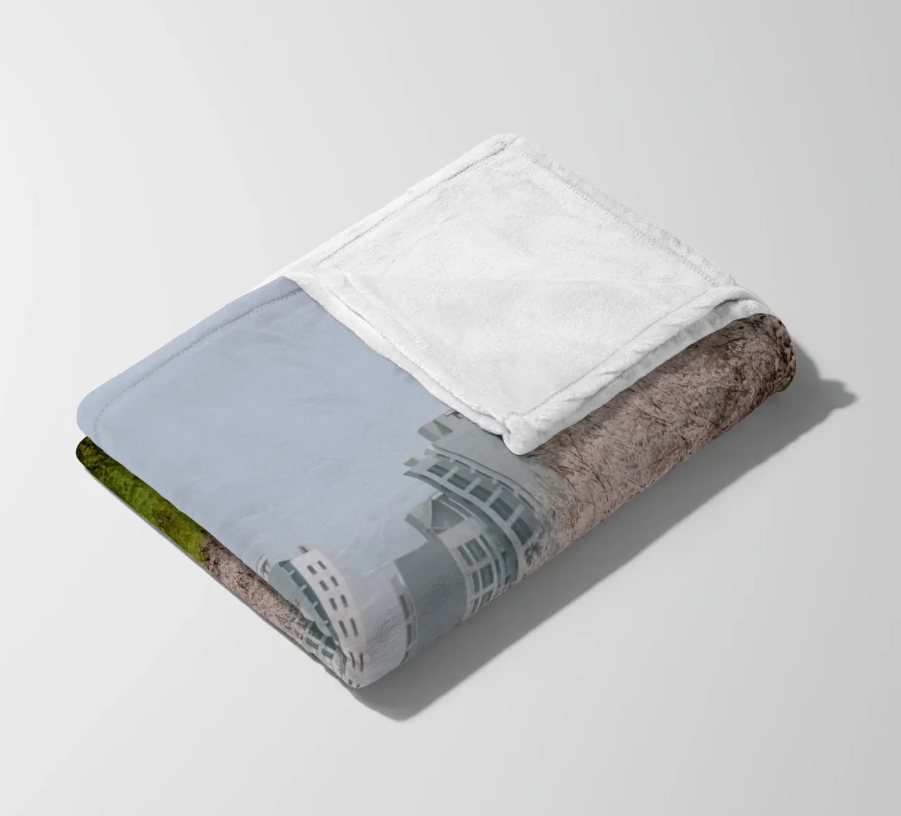 Strati di natura a Seul, Corea del Sud coperta in pile da mbgraphx2