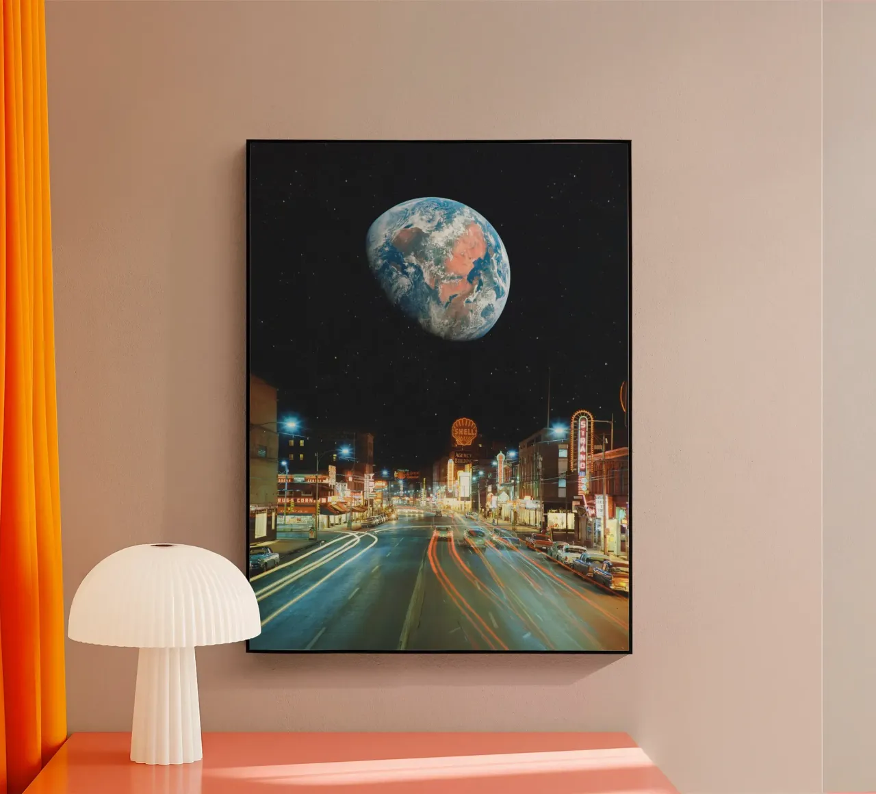 Cavalcata notturna plexiglass da Dapidoka